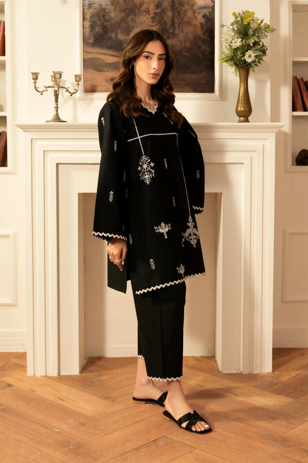 EMAAN EMBROIDERY 2PC